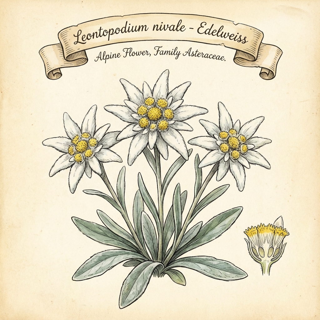 Edelweiß - Leontopodium nivale