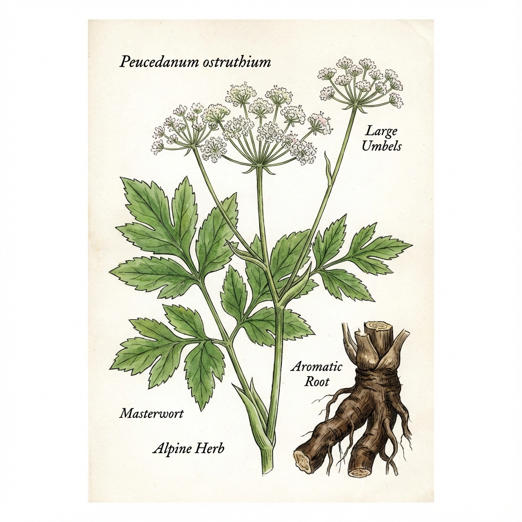 Meisterwurz - Peucedanum ostruthium