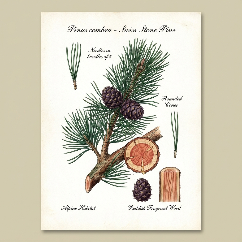 Zirbe - Pinus cembra