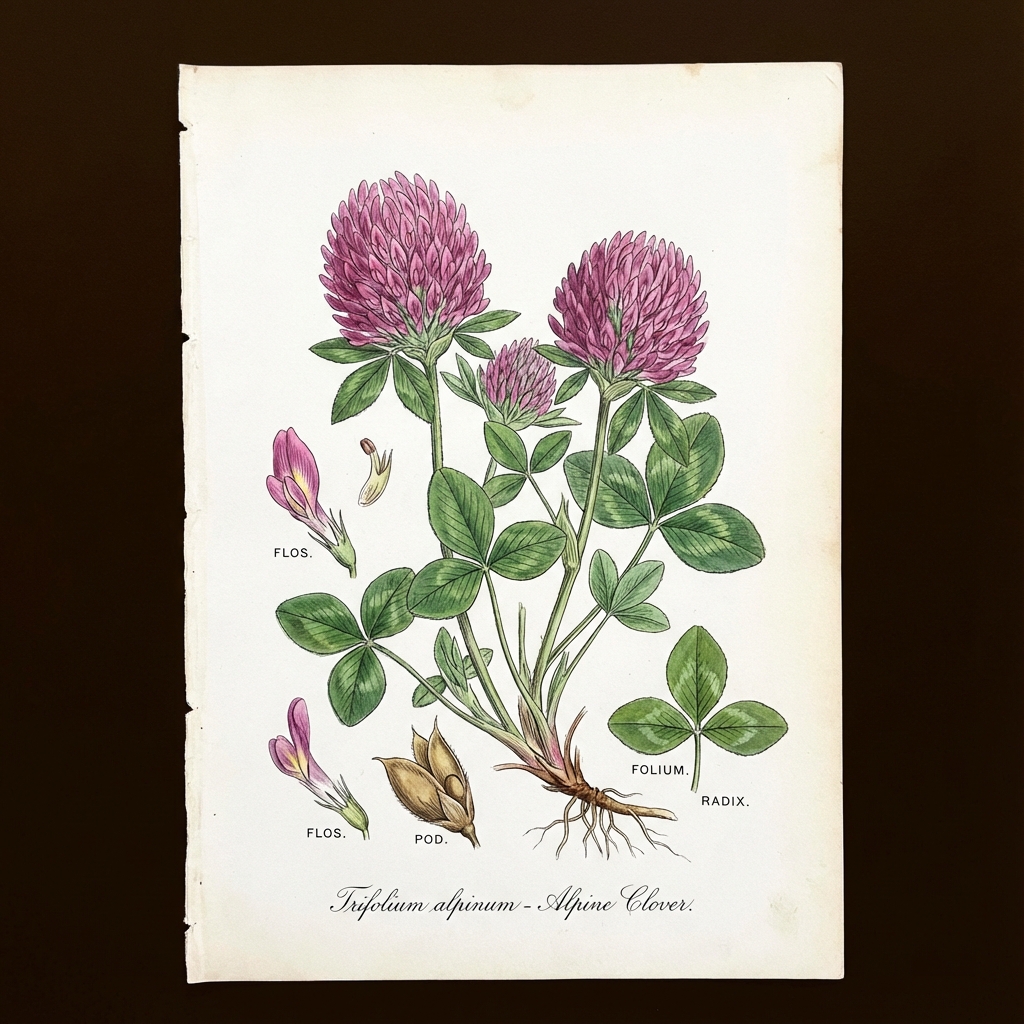 Alpenklee - Trifolium alpinum