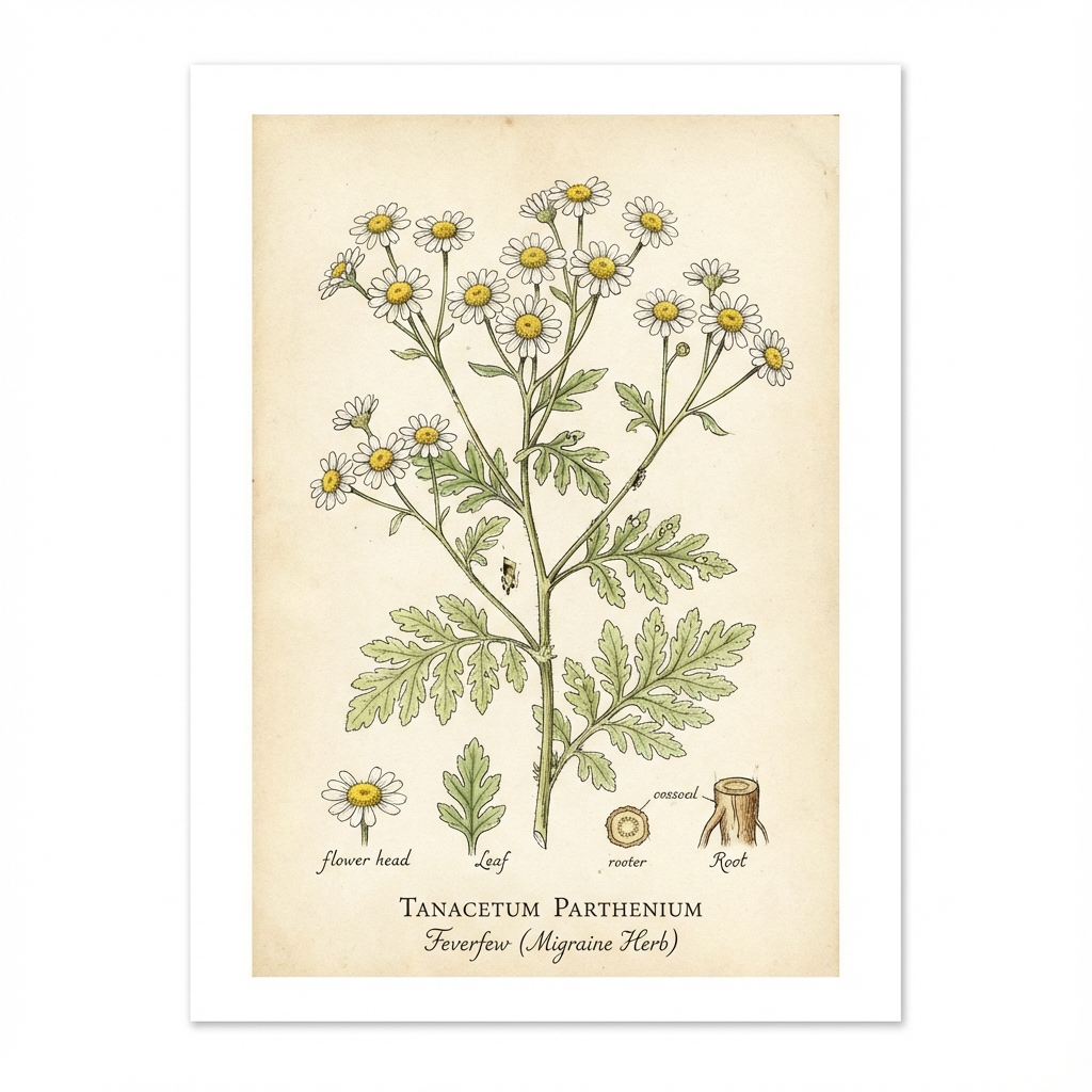 Mutterkraut - Tanacetum parthenium