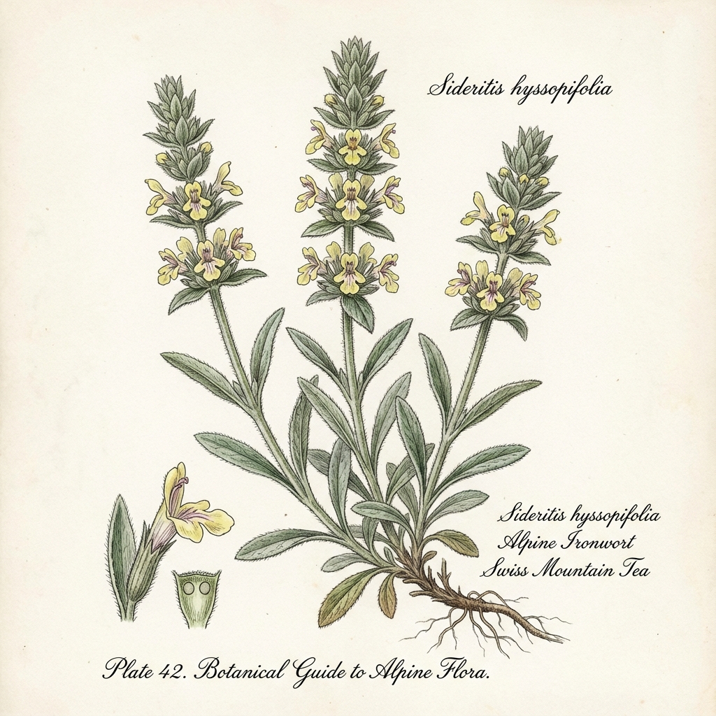 Schweizer Tee - Sideritis hyssopifolia