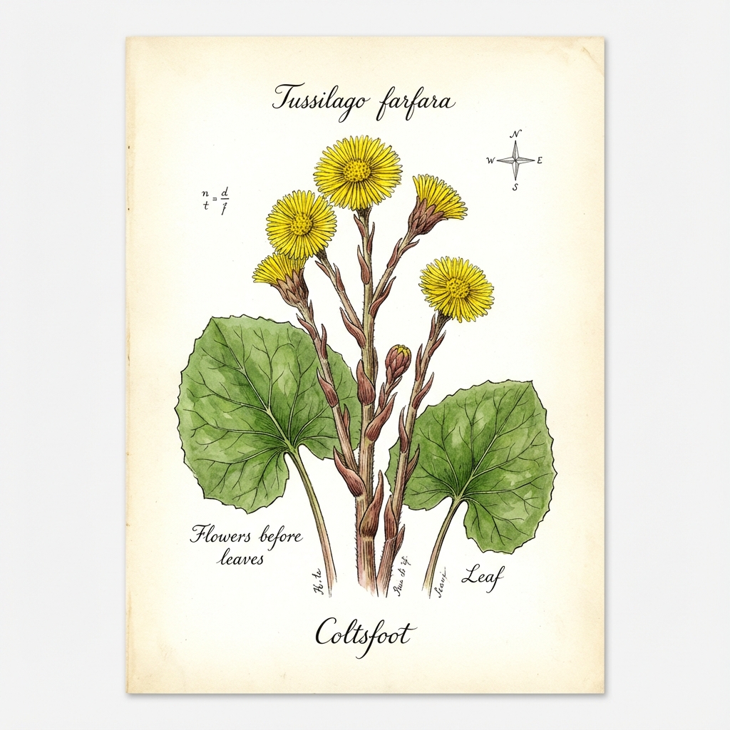 Huflattich - Tussilago farfara