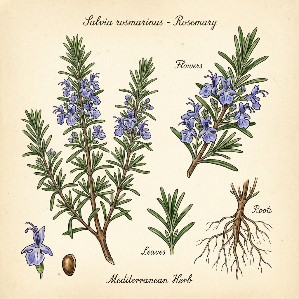 Rosmarin - Salvia rosmarinus
