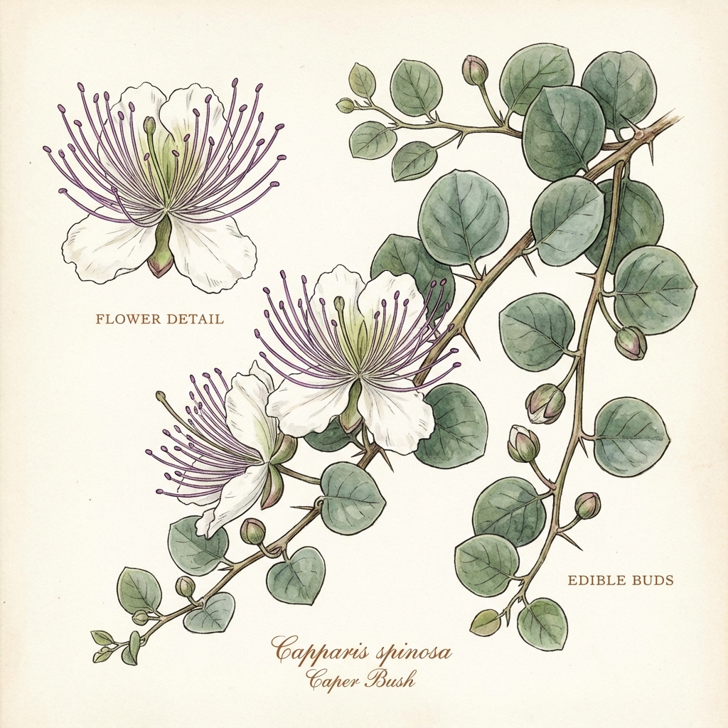 Kapern - Capparis spinosa