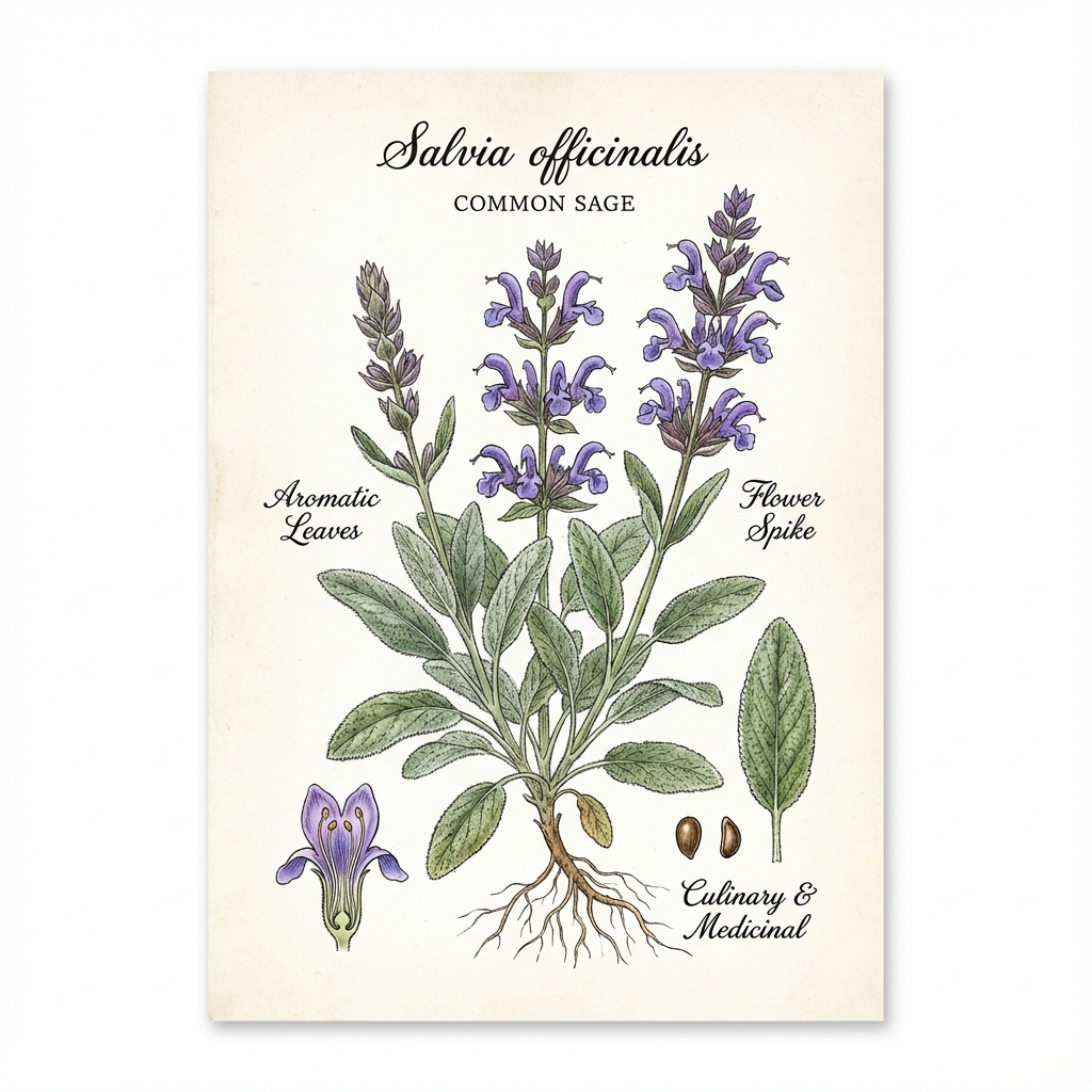 Salbei - Salvia officinalis