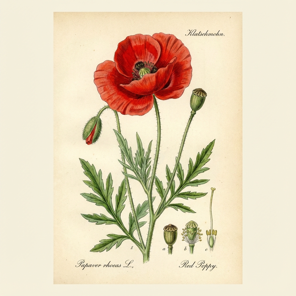 Klatschmohn - Papaver rhoeas