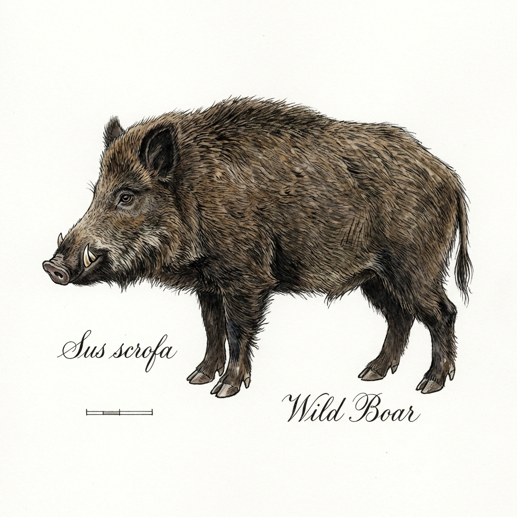 Wildschwein Illustration